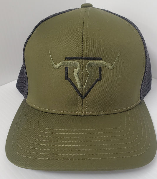 Green / Black Ranch & Range logo hat